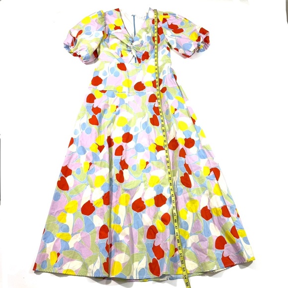 Karlie Mosaic Keyhole Maxi Dress Cotton - Picture 5 of 8